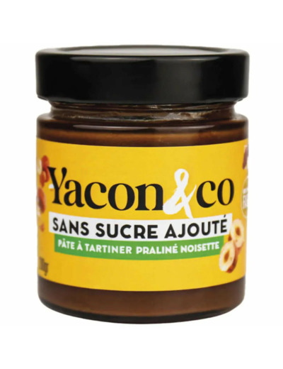 PÂTE À TARTINER NOISETTE BIO AU YACON-200G