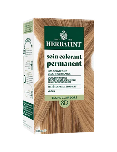Coloration Blond Clair Doré-8D-170ml-Herbatint