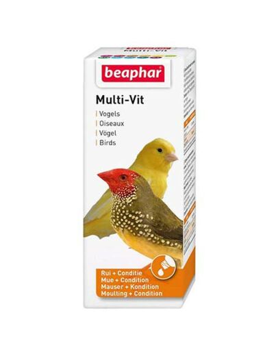 Multi-Vit, vitamines pour oiseaux - 50ml