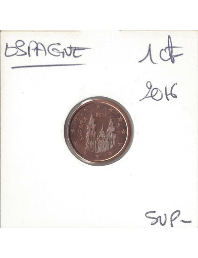 ESPAGNE 2016 1 CENTIME SUP-