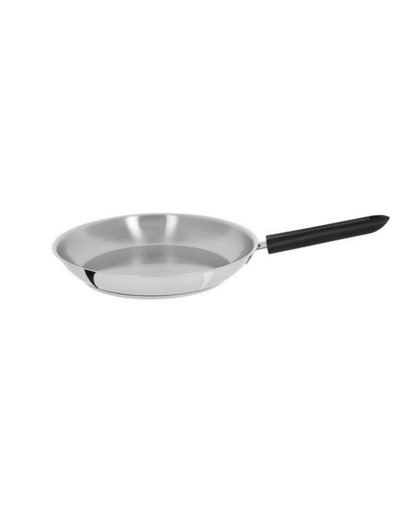 POELE MUTINE POIGNEE NOIRE 28CM