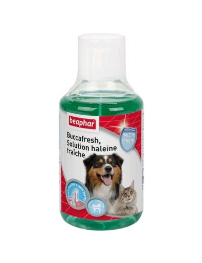 Solution bucco-dentaire haleine fraîche chien et chat - 250ml