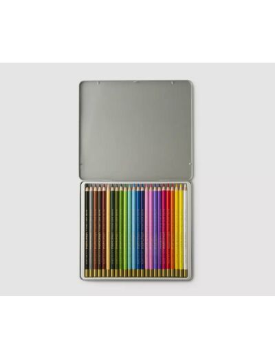 Boite 24 crayons de couleurs - Printworks