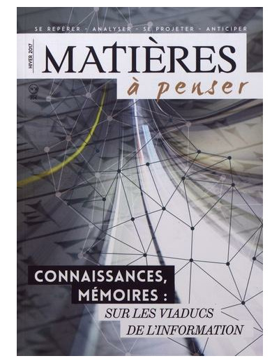 Matières à penser N° 8