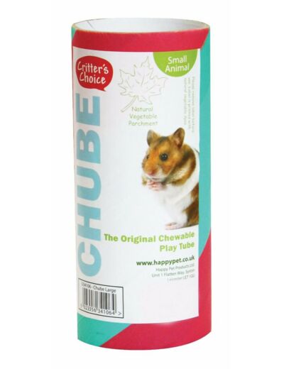 Tube "Critter's Choice Chube" pour petits rongeurs