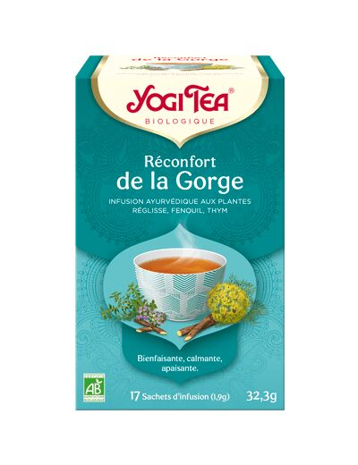 Infusion réconfort gorge bio-17sachets-Yogi Tea
