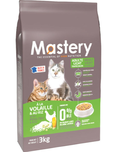 Croquettes Mastery pour chat adulte stérilisé - 2 tailles