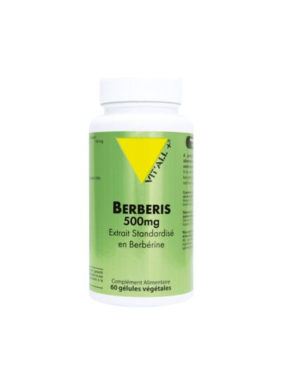 Berberis 500 mg extrait standardisé-60 gélules-Vit'all+