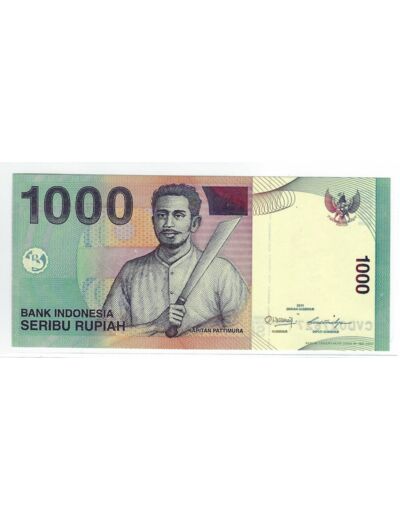 INDONESIE 1000 RUPIAH SERIE CVD 2000-2011 NEUF