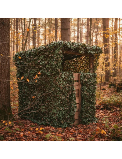 Filet de camouflage 3D réversible forêt Camo First® vendu au mètre