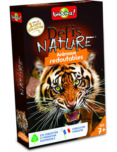 DEFIS NATURE ANIMAUX REDOUTABLES