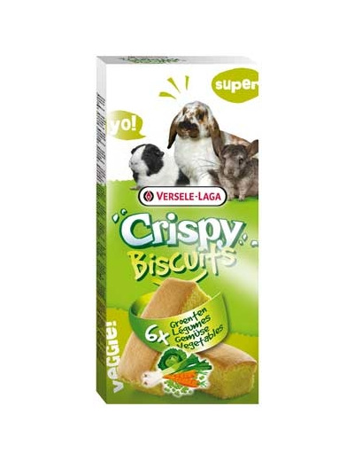 Crispy Biscuits grands rongeurs aux légumes - 70g