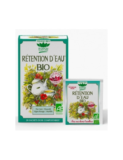 Tisane Rétention d'eau bio 20 sachets