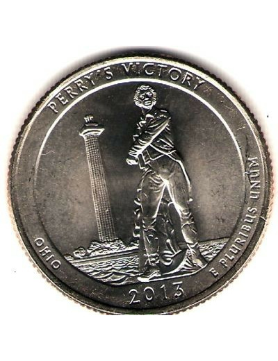 AMERIQUE (U.S.A) 1/4 DOLLAR 2013 D PERRY VICTORY SUP-