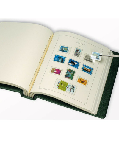 LEUCHTTURM ALBUM PREIMPRIME SF France reliure verte 2015-2019 357577