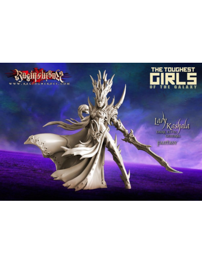 Fantasy : Lady Kashala, Dark Elves General