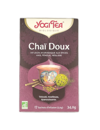 Infusion Chaï Doux 34g Bio