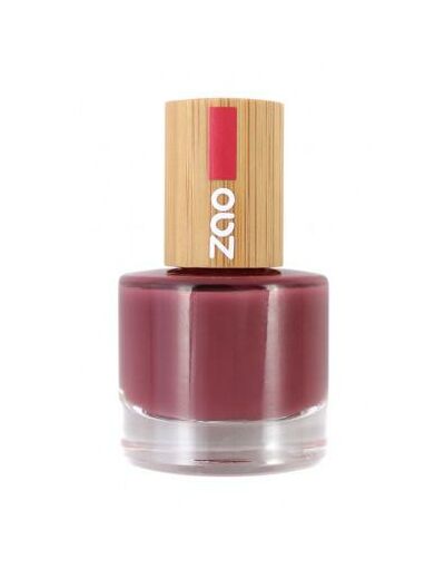 Vernis à ongles Bio - 667 Rose amarante- 8 ml - Zao Make-up