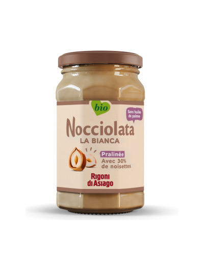 Nocciolata Bianca Pâte à tartiner aux noisettes 325g