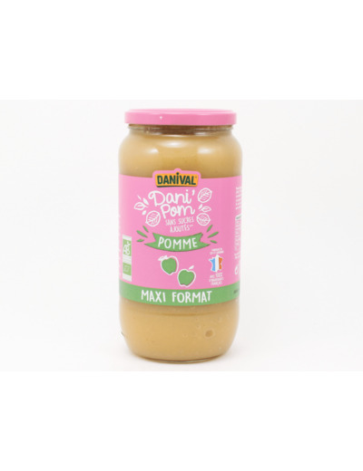 Dani'Pom Purée de Pomme Bio 1050g