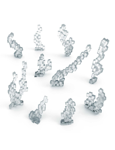Resin Bits - Effet Pixel 10 pcs