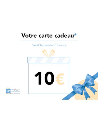 Carte Cadeau - 10€