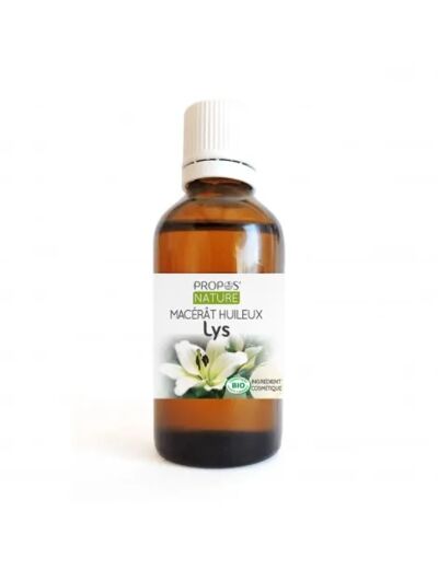 Macérât huileux de Lys Bio “Lilium candidum”- Propos Nature | 50ml*