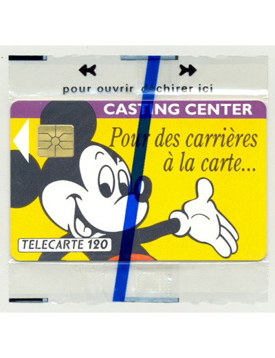 TELECARTE NSB 120 UNITE 11/91 MICKEY EURODISNEY F202