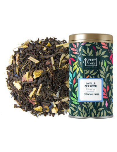 Thé noir bio La Fille de l’Hiver, bergamote et agrumes
