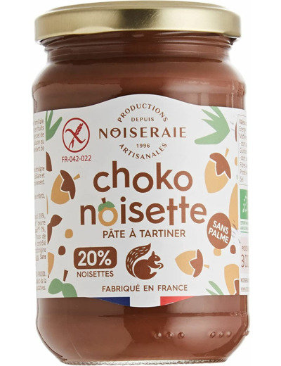 PÂTE A TARTINER CHOKO NOISETTE 300G NOISERAIE PRODUCTI