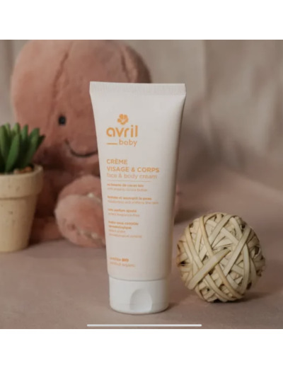 Crème visage & corps bébé - Avril - 100ml