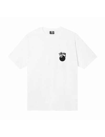 Stussy 8ball Billard White