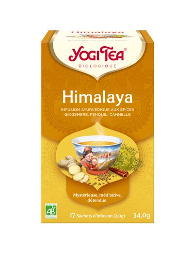 Infusion Himalaya bio-17 sachets-Yogi Tea