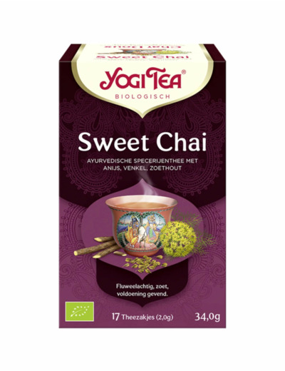 Tisane ayurveda chaï doux 17x2g Yogi Tea