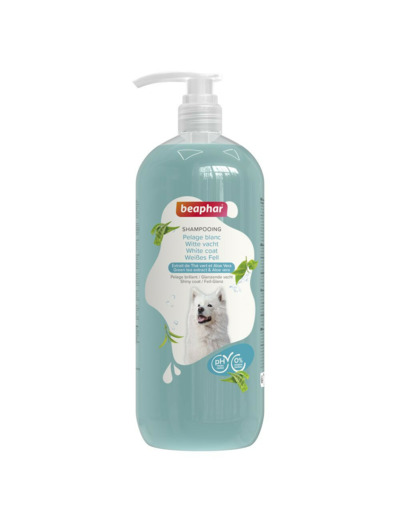 Shampooing Essentiel pour chien au pelage blanc - 1 L