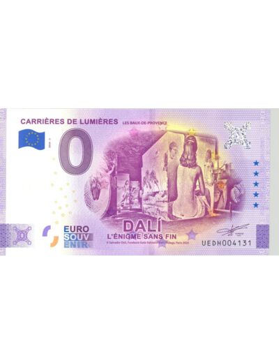 13 LES BAUX DE PROVENCE 2020-5 CARRIERES DE LUMIERES ANNIVERSAIRE BILLET 0 EURO