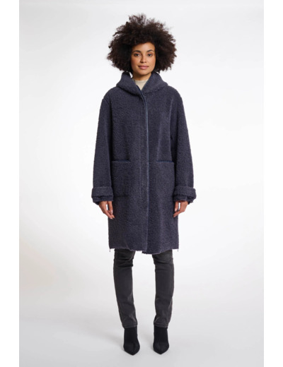 Veste longue Rino et Pelle réversible