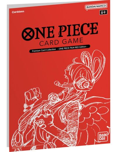 One piece premium card collection red