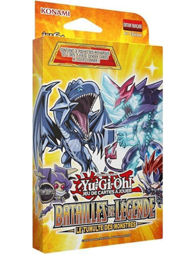 Yu-Gi-Oh! Pack de 3 boosters Batailles de Légende - Version Française