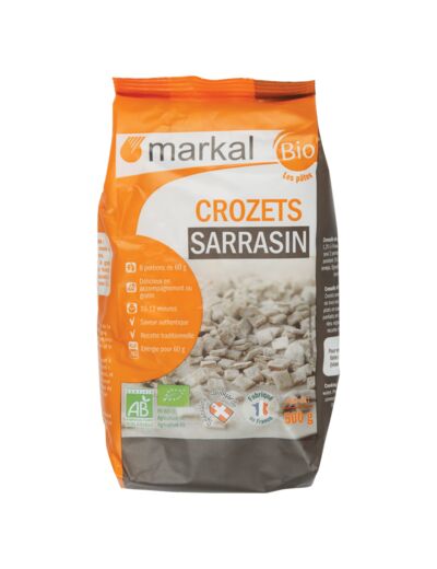 Crozets au Sarrasin Bio-500g-Markal