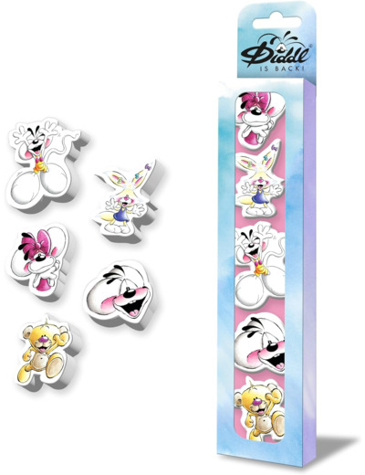 DIDDL - Set gommes 3D Diddl