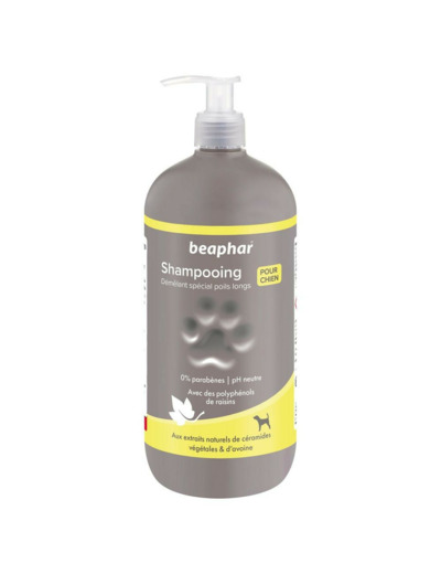 Shampooing premium Empreinte - Démêlant poils longs extraits naturels de céramides végétales & d’avoine - 750 ml