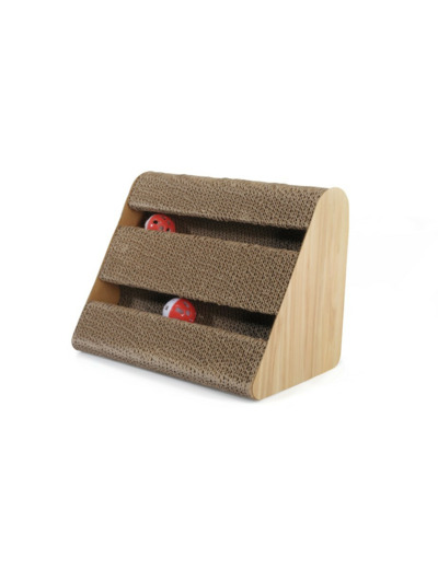 Griffoir en carton + Balles - 27 x 18 x 21cm