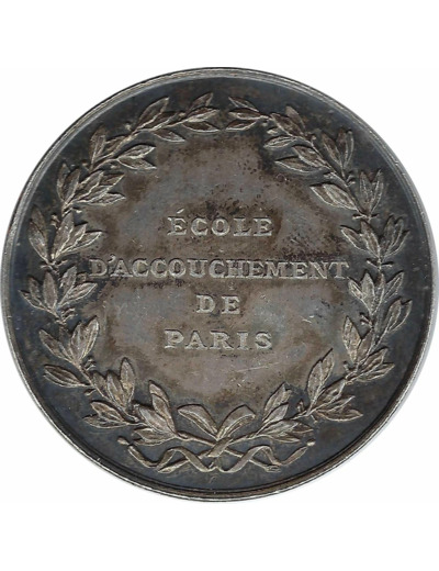 75 ECOLE D'ACCOUCHEMENT DE PARIS PRIX DE BONNE CONDUITE Melle BOMPAIRE 1907-1909