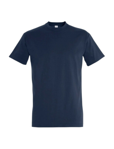 T-shirt marine coton manches courtes | TM & Outdoor