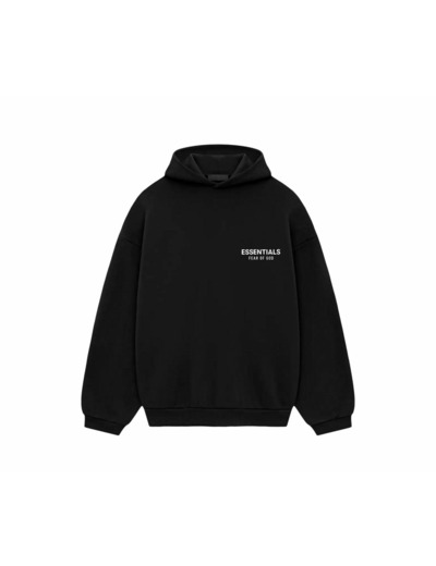 Fear of God Essentials Hoodie Black