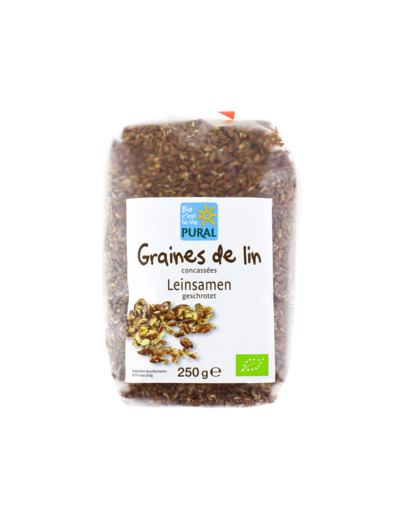 Graines de Lin Concassés Bio 250g