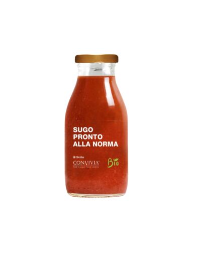 Sauce Tomate Cerise Bio "Alla Norma" 250g