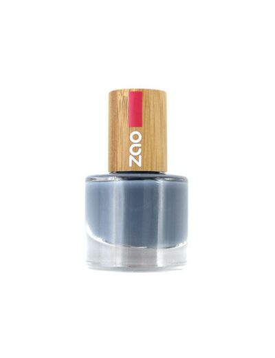 Vernis à ongles 670 Bleu gris-8ml-Zao makeup