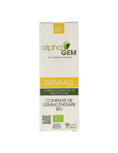 Complexe de Gemmotherapie Bio Gem-ALL 50 ml